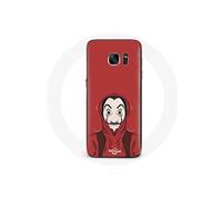 Coque pour samsung galaxy S6 la casa de papel peinture masque dali