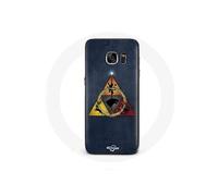 Coque pour Samsung Galaxy S7 Edge Game of Thrones Saison 8 Le Trône de Fer Triangle Logo Baratheon Lannister Stark et Targaryen