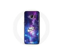 Coque - Nike - Samsung Galaxy S7 Edge - Logo Blanc - Souple - Mixte