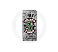 Coque pour Samsung Galaxy S7 Edge Riverdale south side serpents logo