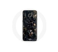 Coque pour Samsung Galaxy S7 Edge Vikings Teaser Saison 6 Affiche Personnages Art