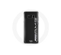 Coque pour Samsung Galaxy S8 plus Amg Logo Carbone Texture