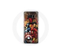 Coque pour Samsung Galaxy S8 plus Avengers invaders Anciens soldats