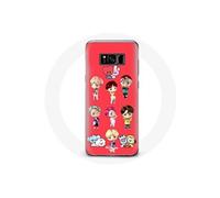 Coque pour Samsung Galaxy S8 Plus BTS TinyTAN Animation BT21 Affiche