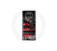 Coque pour Samsung Galaxy S8 plus Formule 1 Sebastian Vettel Pilote automobile F1 Rouge