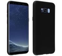 Coque pour Samsung Galaxy S8 Plus Silicone Semi-rigide Mat Finition Soft Touch Noir