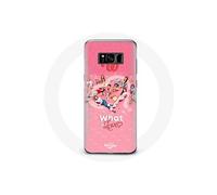 Coque pour Samsung Galaxy S8 Plus TWICE Logo Rouge Affiche What Is Love