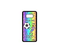 Coque pour Samsung Galaxy S8 silicone j'peux pas j'ai foot telephone humour Vert