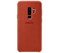 Samsung Alcantara Cover Rouge Pour Galaxy S9 Plus