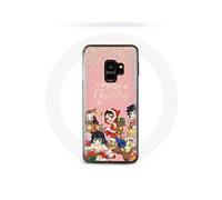 Coque pour Samsung Galaxy S9 Demon slayer merry christmas affiche Anime Manga