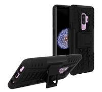 Coque Samsung Galaxy S9 Plus Protection AntichocsplusSupport Intégré - Noir