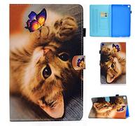 Coque pour Samsung Galaxy Tab A 10.1 T510 / T515 2019 - [Slim Shield] Multi-Angle Housse Étui de Protection Case Cover avec Fonction de Support pour Tablette Galaxy Tab A 10.1 2019,Papillon d'or