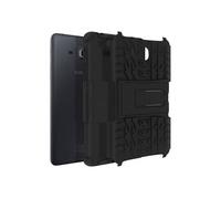 Avizar Coque Samsung Tab A 7'' / A6 7'' (2016) Antichoc Hybride avec béquille support Noir