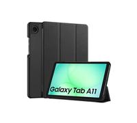Coque - PHONILLICO - Samsung Galaxy Tab A11 - Noir - Protection intégrale - Multi-positions