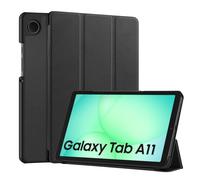Coque - PHONILLICO - Samsung Galaxy Tab A11 - Noir - Protection intégrale - Multi-positions