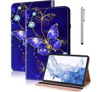Coque Pour Samsung Galaxy Tab A6 10.1 2016 (Sm-T580/T585) Avec Stylet,Étui Housse De Protection Ultra Fin En Cuir Pu Avec Fonction Support Pour Samsung Tab A 10.1 2016 -Don't Touch.[F6626]