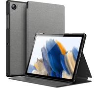 Coque Pour Samsung Galaxy Tab A8 10,5 Pouces 2021 (Sm-X200/X205/X207), Fine Folio Protecteur Tablette Housse Étui, Multi-Angle Affichage, Veille/Réveil Automatique (Gris)
