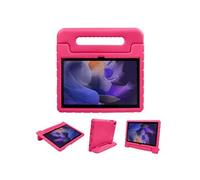 Coque pour Samsung Galaxy Tab A8 Enfants Etui avec poignée Rose