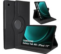 Coque pour Samsung Galaxy Tab A9+ / A9 Plus 11 Pouces 2023, Support Rotatif à 360° Housse Étui, Noir.[G715]