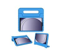 Coque pour Samsung Galaxy Tab A9 Enfants Etui avec poignée Bleu