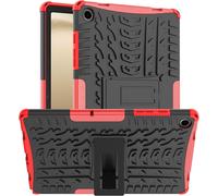 Coque Pour Samsung Galaxy Tab A9 Plus / A9+ 11 Pouces 2023 - Protection En Silicone & Pc Dur Stand Cover Pour Samsung Sm-X210/X216/X218 Tablet, Rouge