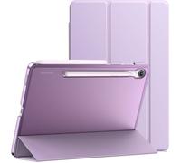 Coque pour Samsung Galaxy Tab S10 FE/S9 FE 10,9""Étui Housse Protection Tablette Fine Support Dos Translucide à Trois Volets