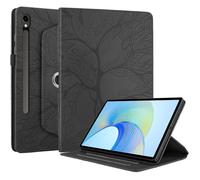 Coque pour Samsung Galaxy Tab S10 FE / S9 FE 10,9 Pouces Étui Support Rotatif à 360 Degrés PU Cuir Housse avec Porte-Pencil Noir