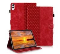 Coque pour Samsung Galaxy Tab S11 Ultra 14.6 Pouces 2025 Housse de Protection Étui avec Porte-Crayon S Pen, Veille/Réveil Automatique Tablette Case pour Galaxy Tab S11 Ultra SM-X930/SM-X936B, Rouge