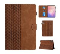 Coque pour Samsung Galaxy Tab S11 Ultra 14.6 Pouces Housse de Protection Étui à Rabat avec Veille/Réveil Automatique Coque pour Tablette Samsung Galaxy Tab S11 Ultra 2025 SM-X930 / SM-X936B, Marron
