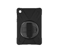 Avizar Coque Samsung Tab S5e Hybride avec poignée rotative, béquille et bandoulière Noir