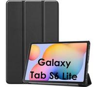 Coque pour Samsung Galaxy Tab S6 Lite 2020 2022 2024 - Etui Noir protection intégrale multiposition