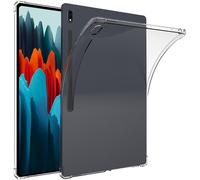 Coque Pour Samsung Galaxy Tab S8+ /Galaxy Tab S7 Plus/Tab S7 Fe,Souple Tpu Transparent Fin Antichoc Tablette Housse Étui,Etui Antichoc Cover Case Housse De Protection En Silicone Tpu Souple