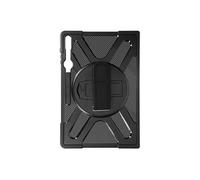 Coque pour Samsung Galaxy Tab S8 Ultra et S9 Ultra Poignée Béquille Support Noir