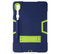 Coque pour Samsung Galaxy Tab S9 et Tab S9 FE avec Béquille Support Bleu Nuit
