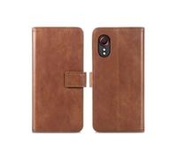imoshion imoshion Étui de téléphone portefeuille Luxe Samsung Galaxy Xcover 5 Marron
