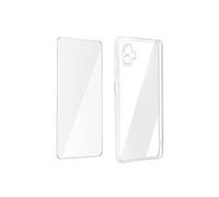 Coque pour Galaxy Xcover 6 Pro Silicone Gel et Film Verre Trempé 9H transparent