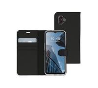 Coque pour Samsung Galaxy Xcover 6 Pro Similicuir Noir