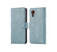 imoshion Étui de téléphone portefeuille pour Samsung Galaxy Xcover 7 - Bleu clair