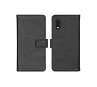 Coque pour Samsung Galaxy Xcover Pro Similicuir Noir