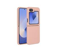 Coque pour Samsung Galaxy Z Flip 6 en silicone Rose