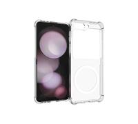 Coque pour Samsung Galaxy Z Flip 6 en silicone Transparent