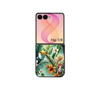 Coque pour Samsung Galaxy Z Flip 7/8 - Motif Perroquet Toucan