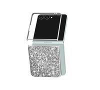 Coque pour Samsung Galaxy Z Flip 7 Pailletée Scintillante Ultra-Chic Argent