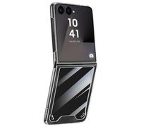 Coque pour Samsung Galaxy Z Flip 7 Rigide et Pliable avec Charnière Transparent
