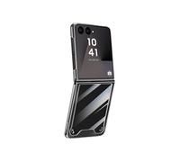 Coque Pour Samsung Galaxy Z Flip 7 Rigide Et Pliable Avec Charnière Transparent
