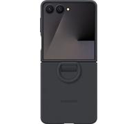 Coque pour Samsung Galaxy Z Flip 7 Silicone avec Anneau Noir Samsung