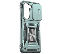 Coque pour Samsung Galaxy Z Fold 5 Antichoc Cache Caméra Bague Support Vert