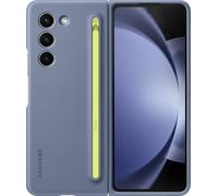 Coque pour Samsung Galaxy Z Fold 5 Silicone avec S Pen Fonction Stand Bleue Samsung