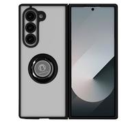 Coque pour Samsung Galaxy Z Fold 6 Bague Métallique Support Vidéo Avizar Noir