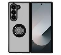 Coque pour Samsung Galaxy Z Fold 6 Bague Métallique Support Vidéo Avizar Noir